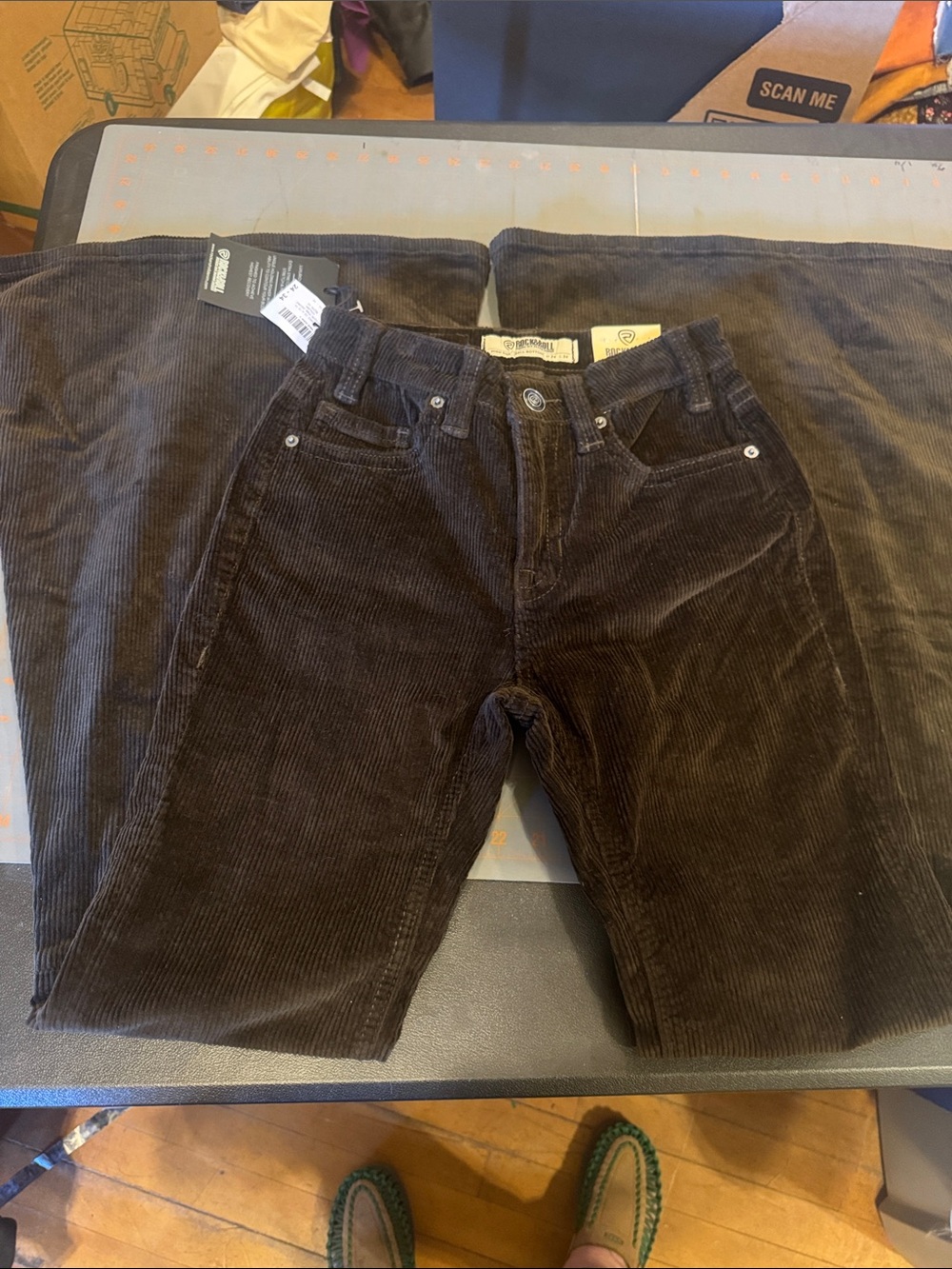 Rock & Roll Denim Corduroy Bell Bottoms